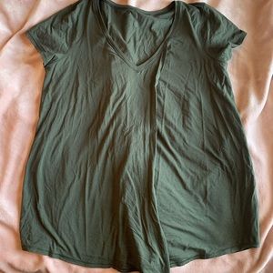 Lululemon front tie v neck